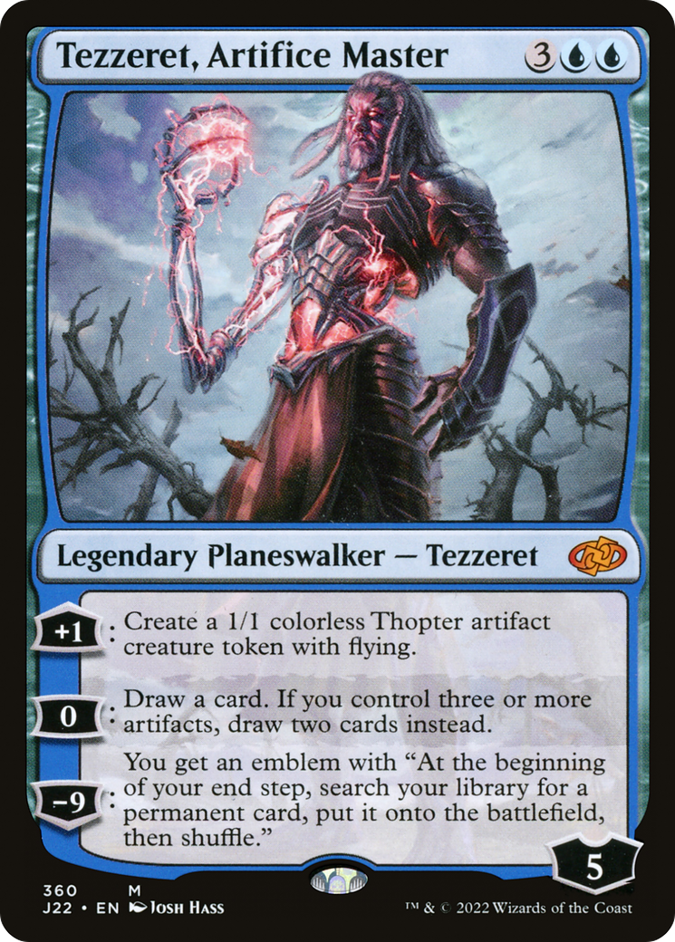 Tezzeret, Artifice Master (360) [Jumpstart 2022] - Deck Out Gaming