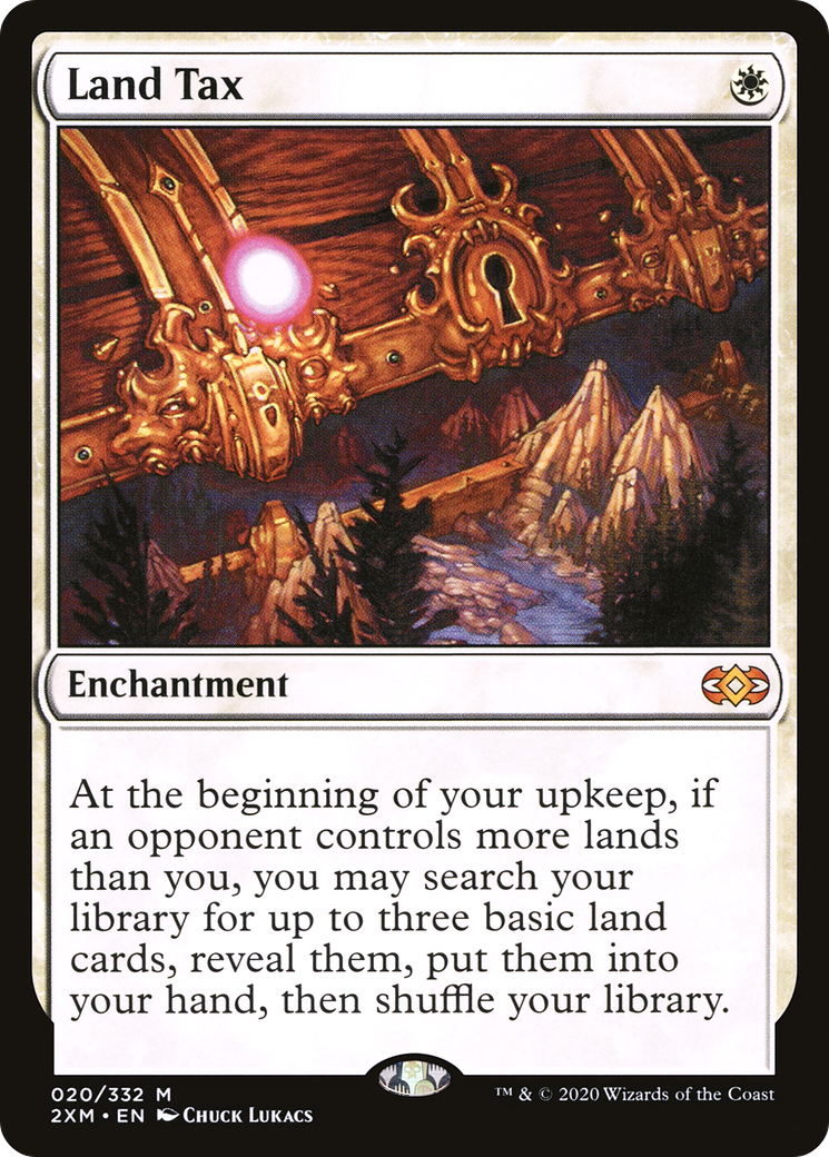 Land Tax (20) [Double Masters] foil - Deck Out Gaming