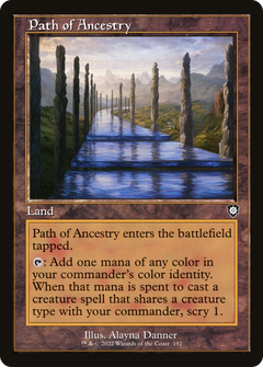 Path of Ancestry (Retro Frame) (192) [The Brothers' War Commander] - Deck Out Gaming