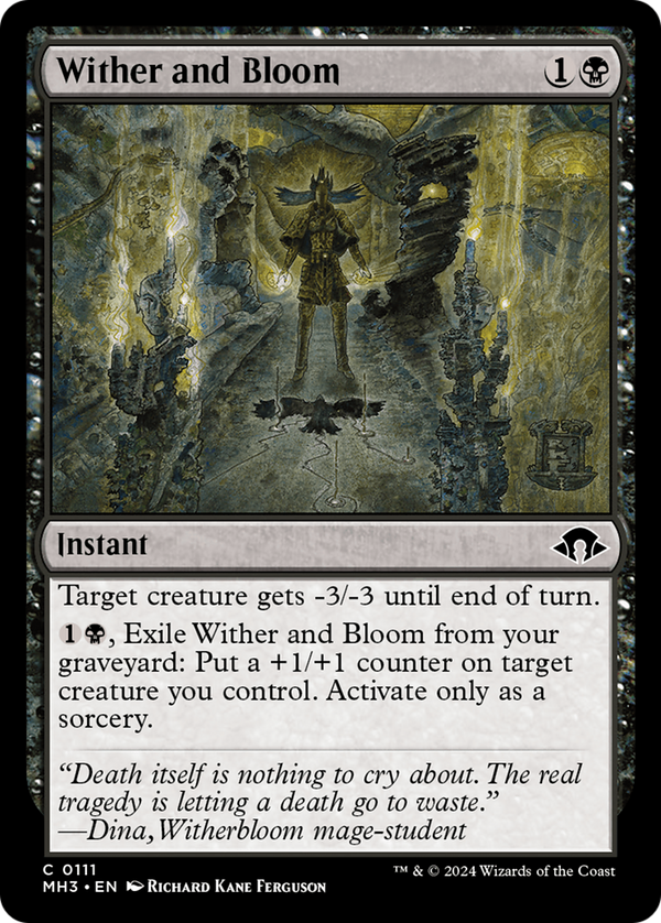 Wither and Bloom (111) [Modern Horizons 3] - Deck Out Gaming