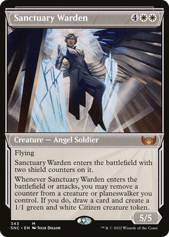 Sanctuary Warden (Showcase) (343) [Streets of New Capenna] - Deck Out Gaming