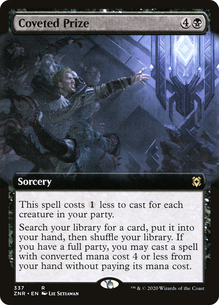 Coveted Prize (Extended Art) (337) [Zendikar Rising] - Deck Out Gaming