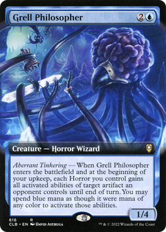 Grell Philosopher (Extended Art) (616) [Commander Legends: Battle for Baldur's Gate] - Deck Out Gaming