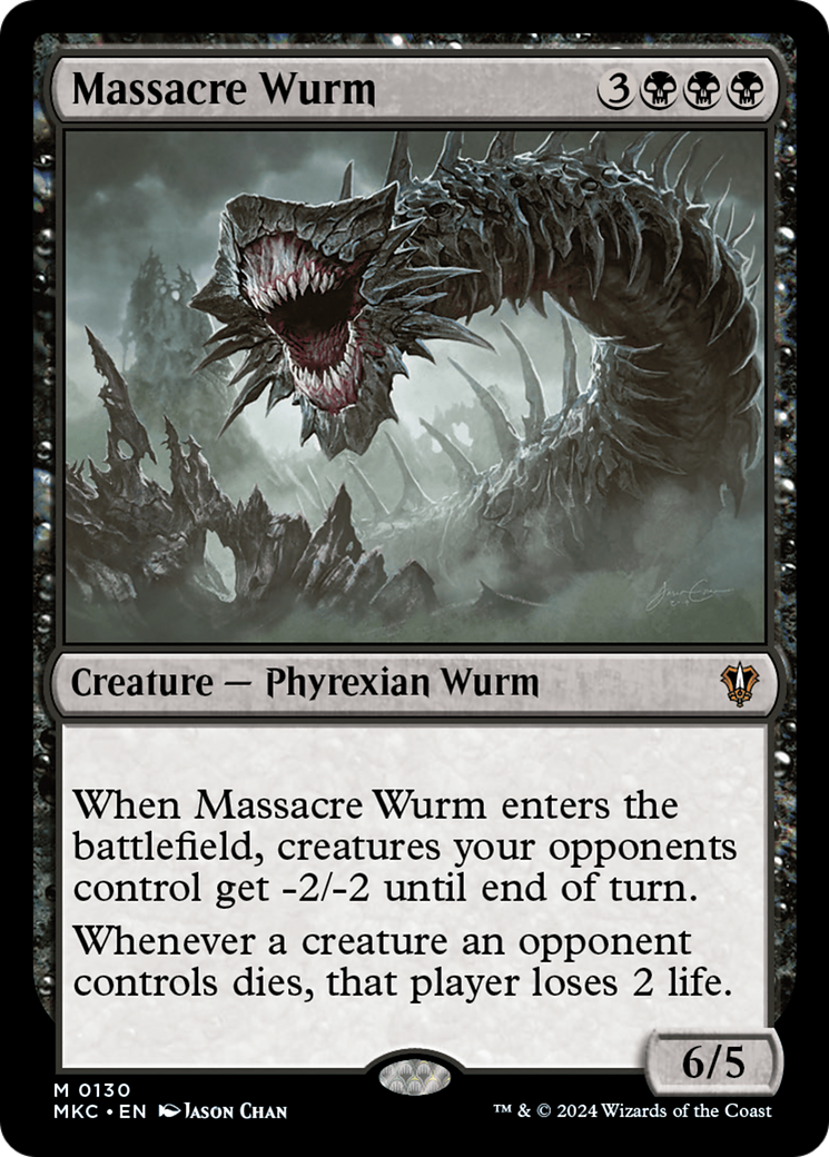 Massacre Wurm (130) [Murders at Karlov Manor Commander] - Deck Out Gaming