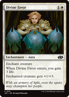 Divine Favor (191) [Foundations Jumpstart] - Deck Out Gaming