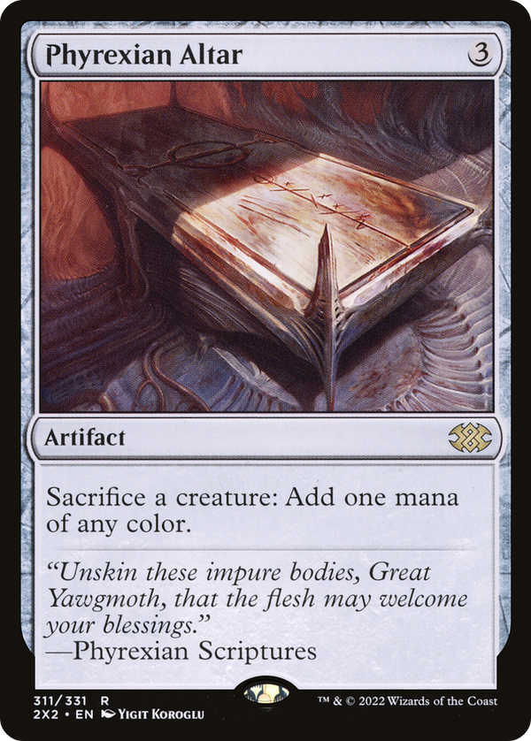 Phyrexian Altar (311) [Double Masters 2022] foil - Deck Out Gaming