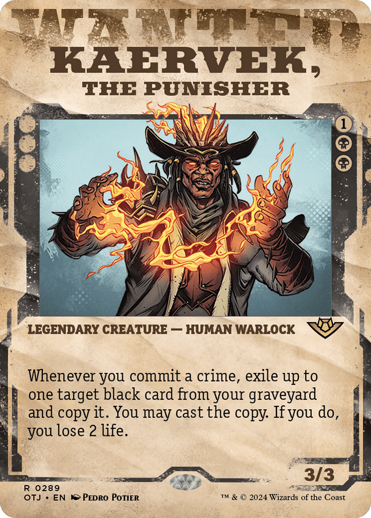Kaervek, the Punisher (Showcase) (289) [Outlaws of Thunder Junction] foil - Deck Out Gaming