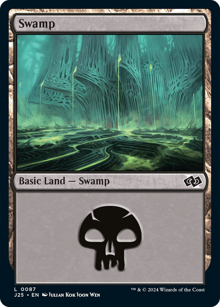 Swamp (0087) (87) [Foundations Jumpstart] - Deck Out Gaming