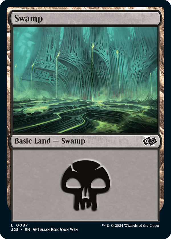 Swamp (0087) (87) [Foundations Jumpstart] - Deck Out Gaming