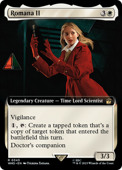 Romana II (Extended Art) (345) [Doctor Who] foil - Deck Out Gaming
