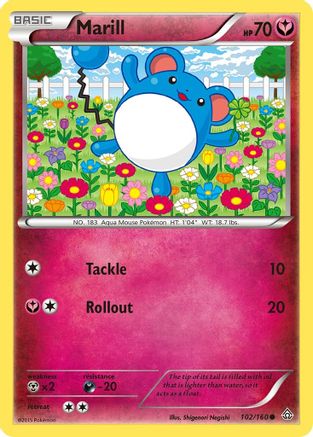 Marill (102) [XY - Primal Clash] - Deck Out Gaming
