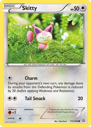 Skitty (113) [XY - Primal Clash] Reverse Holofoil - Deck Out Gaming
