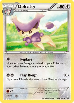 Delcatty (114) [XY - Primal Clash] Reverse Holofoil - Deck Out Gaming
