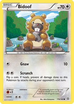 Bidoof (116) [XY - Primal Clash] Reverse Holofoil - Deck Out Gaming