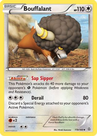 Bouffalant (119) [XY - Primal Clash] - Deck Out Gaming