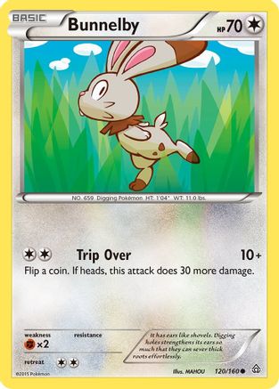 Bunnelby (120) [XY - Primal Clash] Reverse Holofoil - Deck Out Gaming