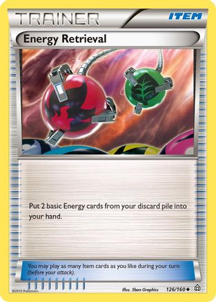 Energy Retrieval (126) [XY - Primal Clash] Reverse Holofoil - Deck Out Gaming