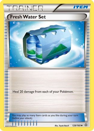 Fresh Water Set (129) [XY - Primal Clash] Reverse Holofoil - Deck Out Gaming