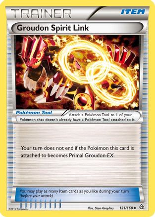 Groudon Spirit Link (131) [XY - Primal Clash] - Deck Out Gaming