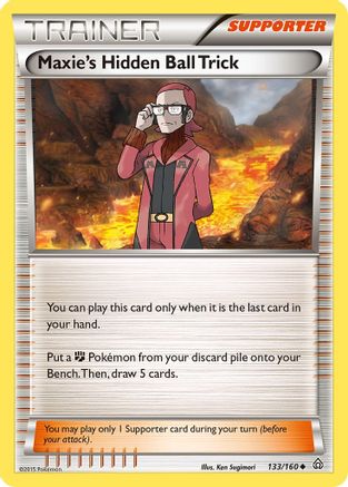 Maxie's Hidden Ball Trick (133) [XY - Primal Clash] - Deck Out Gaming