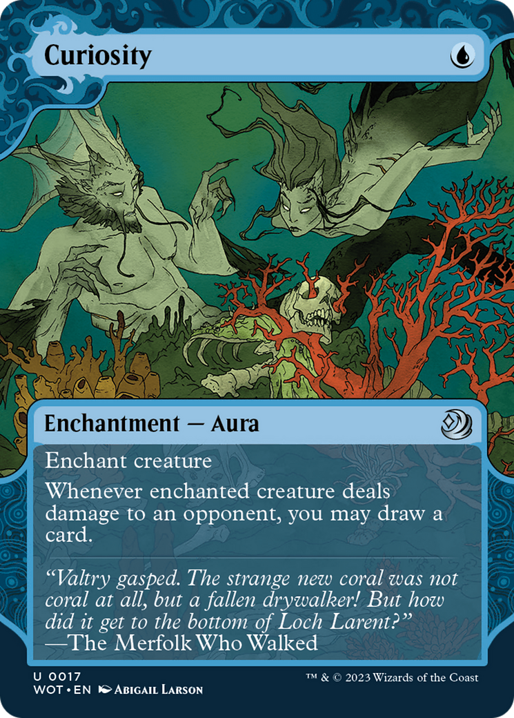 Curiosity (17) [Wilds of Eldraine: Enchanting Tales] foil - Deck Out Gaming