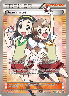 Teammates (160 Full Art) (160) [XY - Primal Clash] Holofoil - Deck Out Gaming