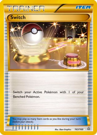 Switch (163 Secret Rare) (163) [XY - Primal Clash] Holofoil - Deck Out Gaming