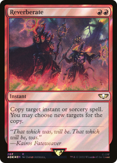 Reverberate (Surge Foil) (207) [Warhammer 40,000 Commander] foil - Deck Out Gaming