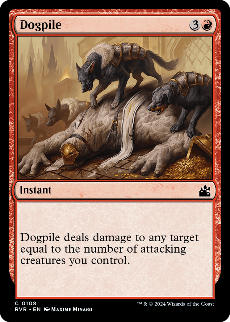 Dogpile (108) [Ravnica Remastered] - Deck Out Gaming