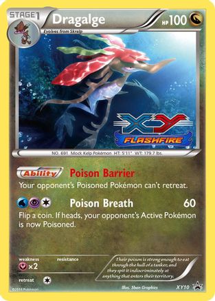 Dragalge - XY10 (Prerelease) (XY10) [XY Promos] Holofoil - Deck Out Gaming