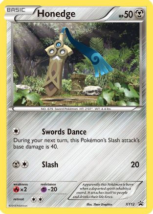 Honedge - XY12 (XY12) [XY Promos] Holofoil - Deck Out Gaming
