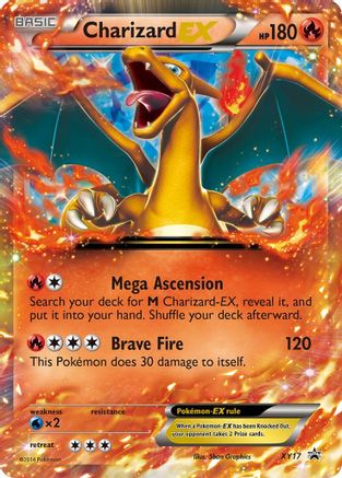 Charizard EX - XY17 (XY17) [XY Promos] Holofoil - Deck Out Gaming