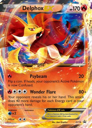 Delphox EX - XY19 (XY19) [XY Promos] Holofoil - Deck Out Gaming