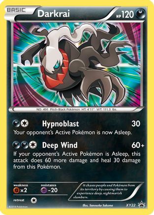 Darkrai - XY22 (XY22) [XY Promos] Holofoil - Deck Out Gaming