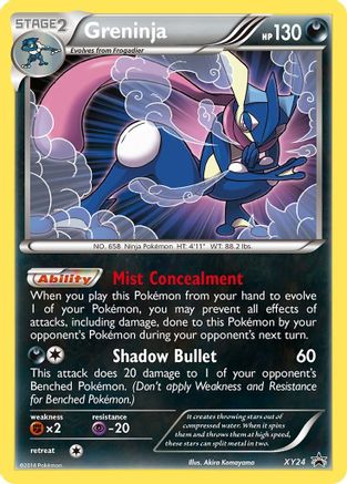 Greninja - XY24 (XY24) [XY Promos] Holofoil - Deck Out Gaming
