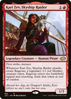Kari Zev, Skyship Raider (562) [Jumpstart 2022] - Deck Out Gaming