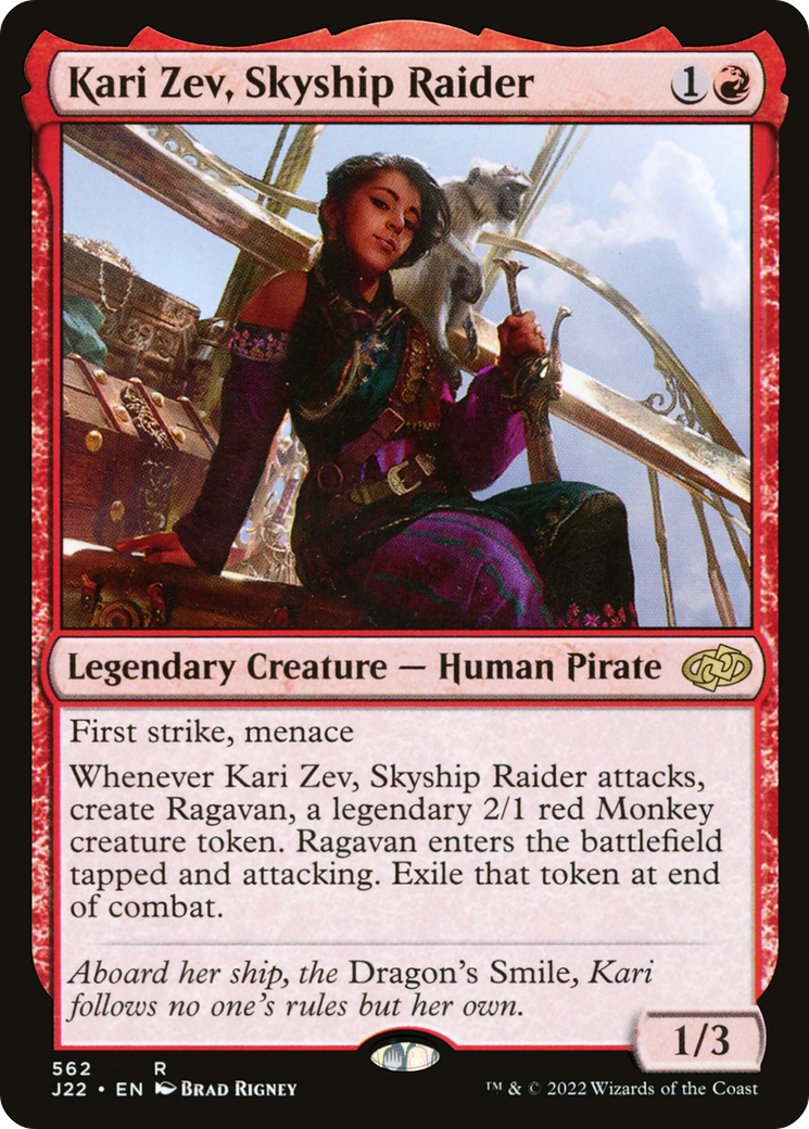 Kari Zev, Skyship Raider (562) [Jumpstart 2022] - Deck Out Gaming