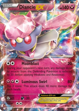 Diancie EX - XY43 (XY43) [XY Promos] Holofoil - Deck Out Gaming