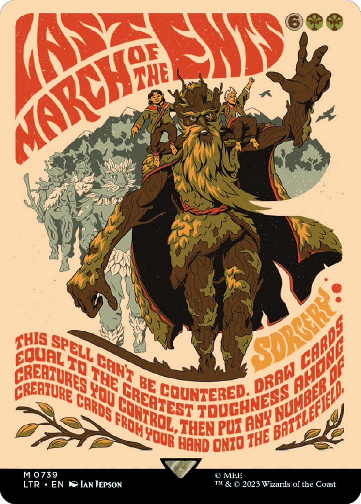 Last March of the Ents (Borderless Poster) (739) [The Lord of the Rings: Tales of Middle-earth] - Deck Out Gaming