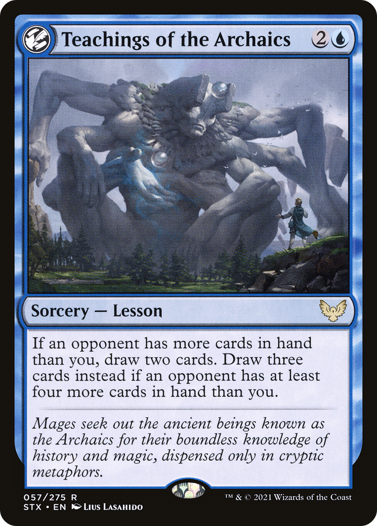 Teachings of the Archaics (57) [Strixhaven: School of Mages] foil - Deck Out Gaming