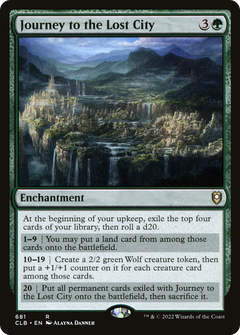 Journey to the Lost City (681) [Commander Legends: Battle for Baldur's Gate] - Deck Out Gaming