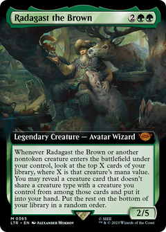 Radagast the Brown (Extended Art) (365) [The Lord of the Rings: Tales of Middle-earth] foil - Deck Out Gaming