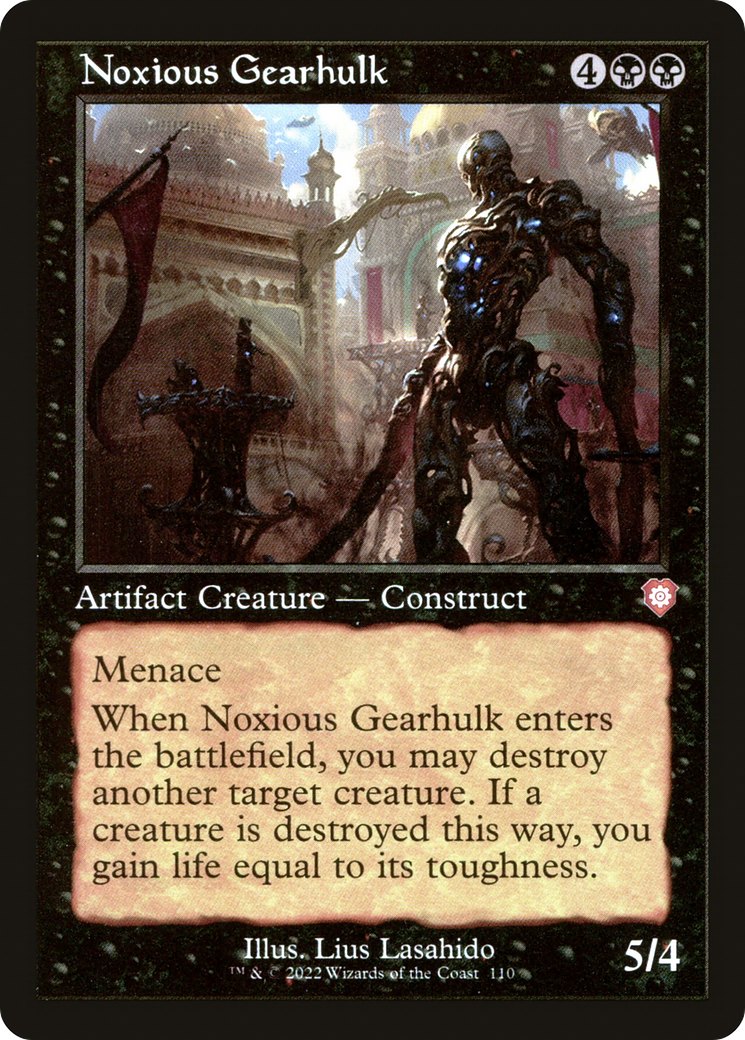Noxious Gearhulk (Retro Frame) (110) [The Brothers' War Commander] - Deck Out Gaming