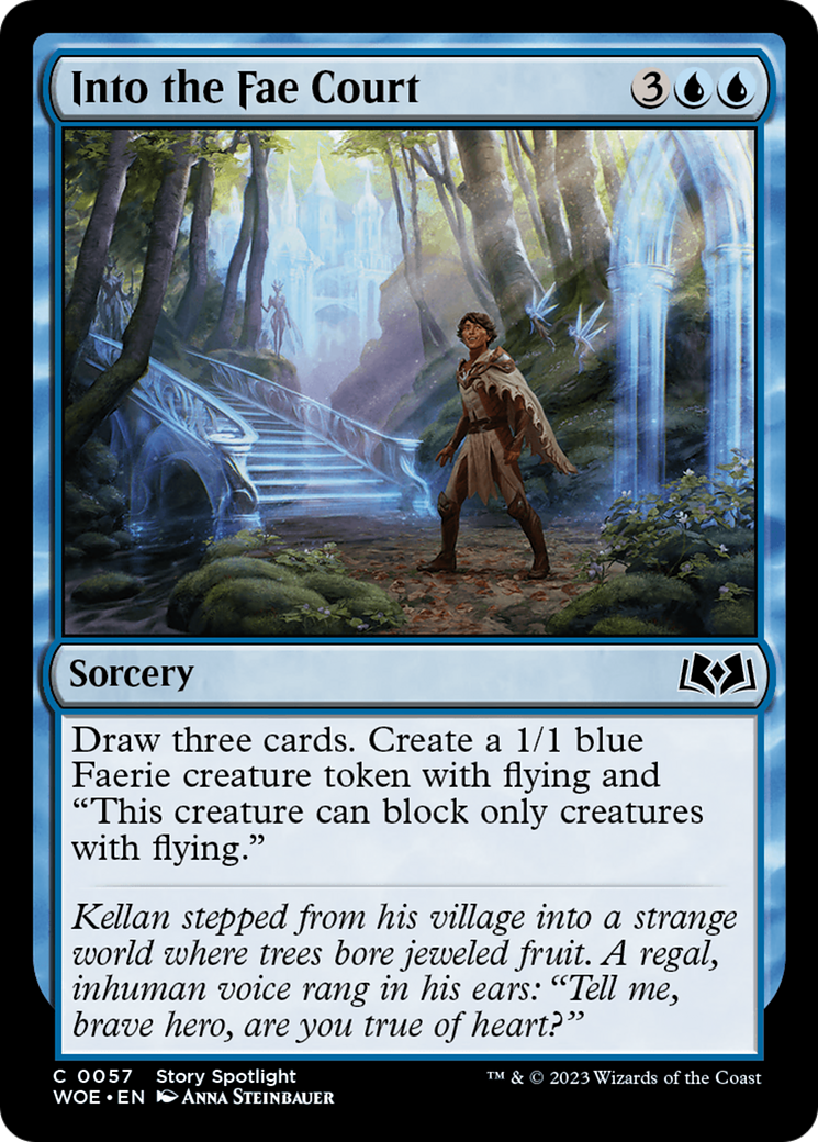 Into the Fae Court (57) [Wilds of Eldraine] foil - Deck Out Gaming