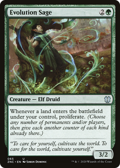 Evolution Sage (65) [Commander: Zendikar Rising] - Deck Out Gaming
