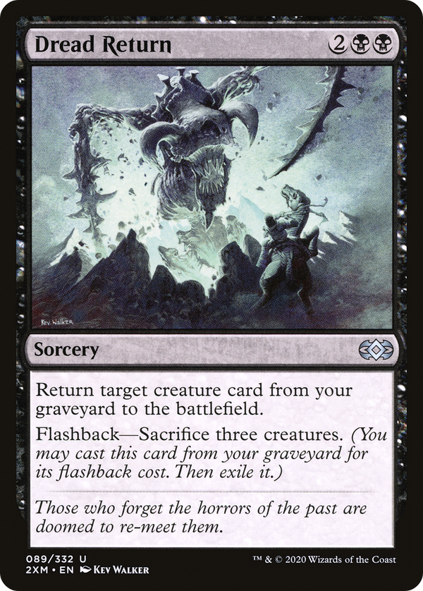 Dread Return (89) [Double Masters] foil - Deck Out Gaming
