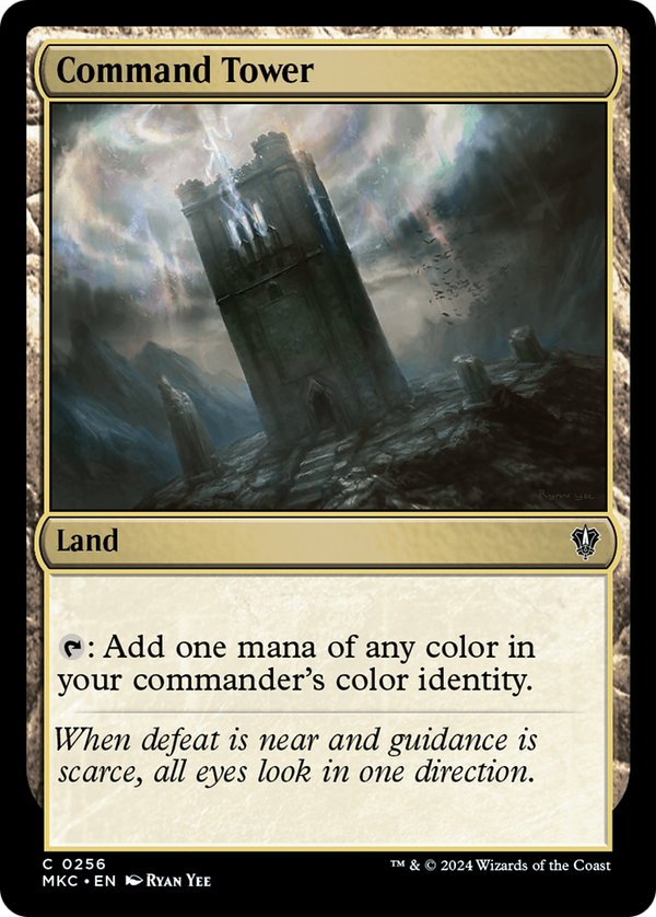 Command Tower (256) [Murders at Karlov Manor Commander] - Deck Out Gaming