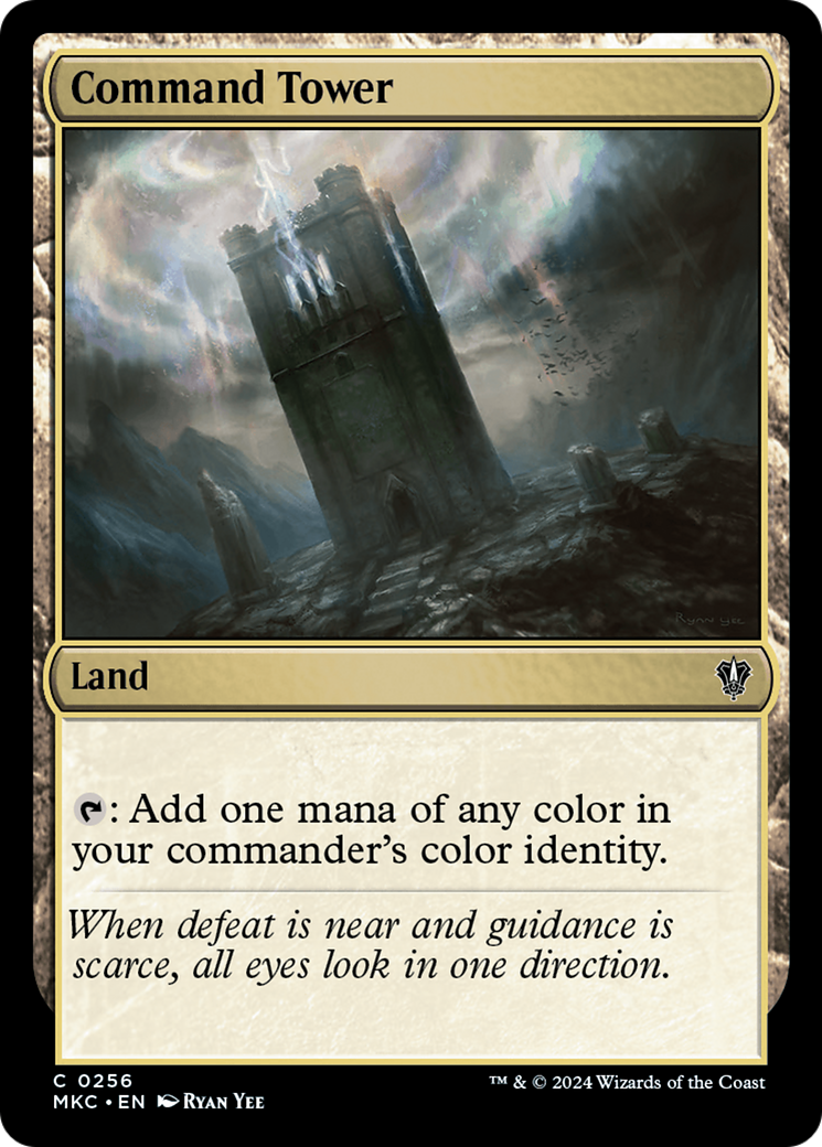 Command Tower (256) [Murders at Karlov Manor Commander] - Deck Out Gaming