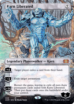 Karn Liberated (Borderless) (333) [Double Masters] - Deck Out Gaming