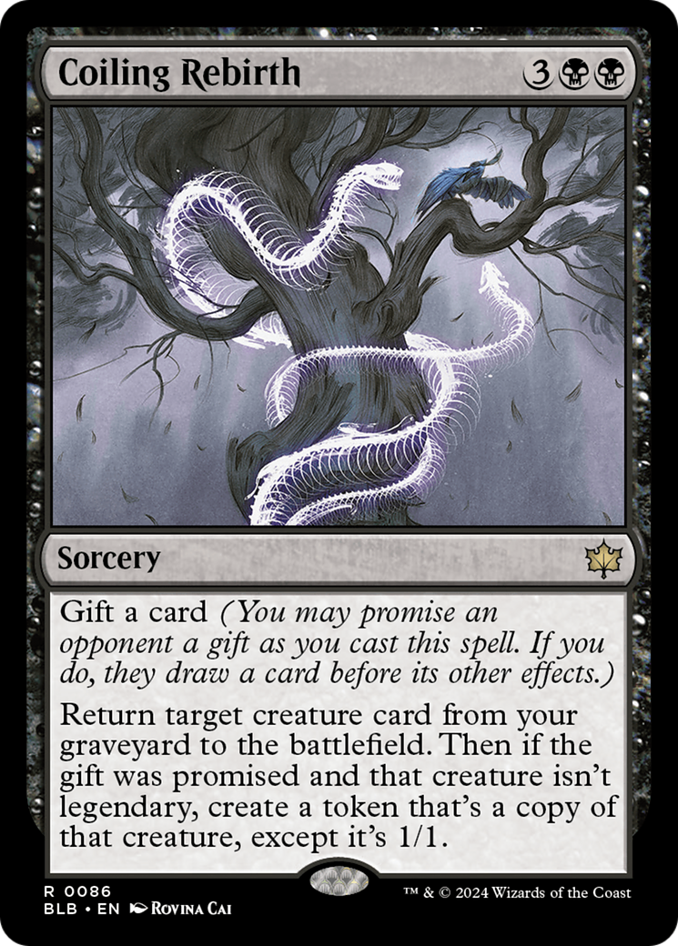 Coiling Rebirth (86) [Bloomburrow] - Deck Out Gaming